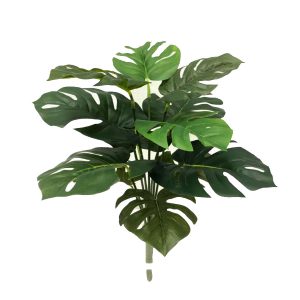 Split Philo Bush 40cm | Artificial Shrubs | Fake Dracaena plant | Fake plants | Artificial Plant | Variegated Plant | planters | Office Plants