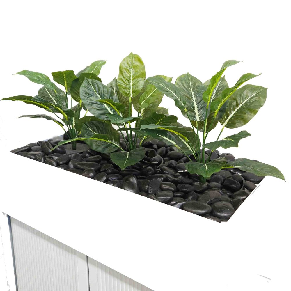 artificial plants | fake plants | planters | office planters | split philo plant