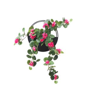 wall plants | faux plants | wall planter | geranium plant | flowering plants | artificial flowering plant | fuchsia plant