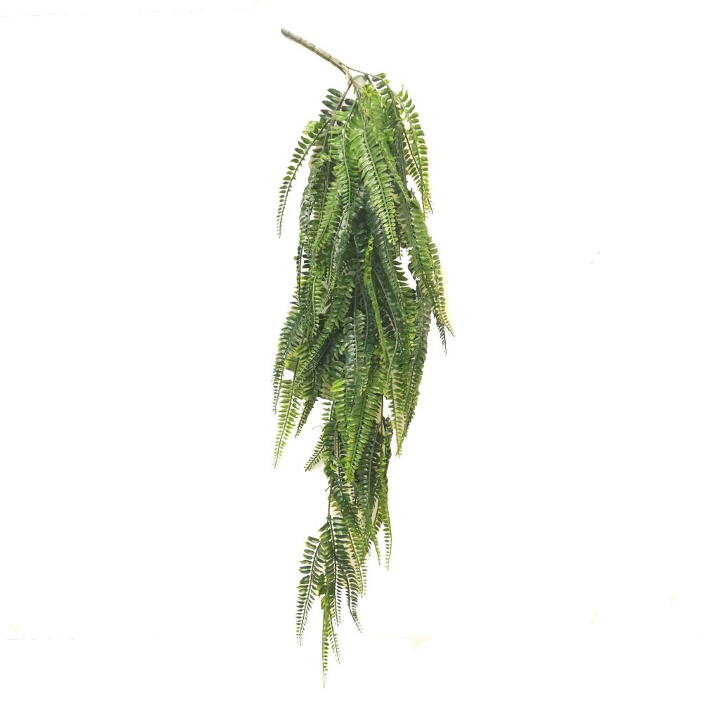 Artificial Hanging Boston Fern 101cm UV Stabilized