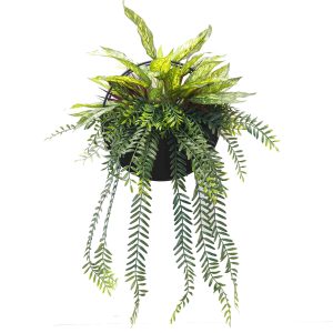 grass bush | Aglaonema bush planter | wall planter | artificial planters | hanging plants