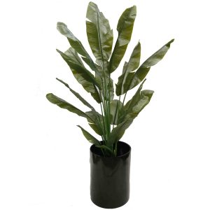 artificial palm | bird of paradise | fake palm | traveler palm | decorative pot | artificial plant | artificial tree