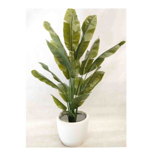 artificial palm | bird of paradise | fake palm | traveler palm | decorative pot | artificial plant | artificial tree