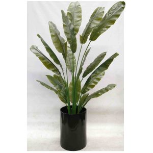 artificial palm | bird of paradise | fake palm | traveler palm | decorative pot | artificial plant | artificial tree